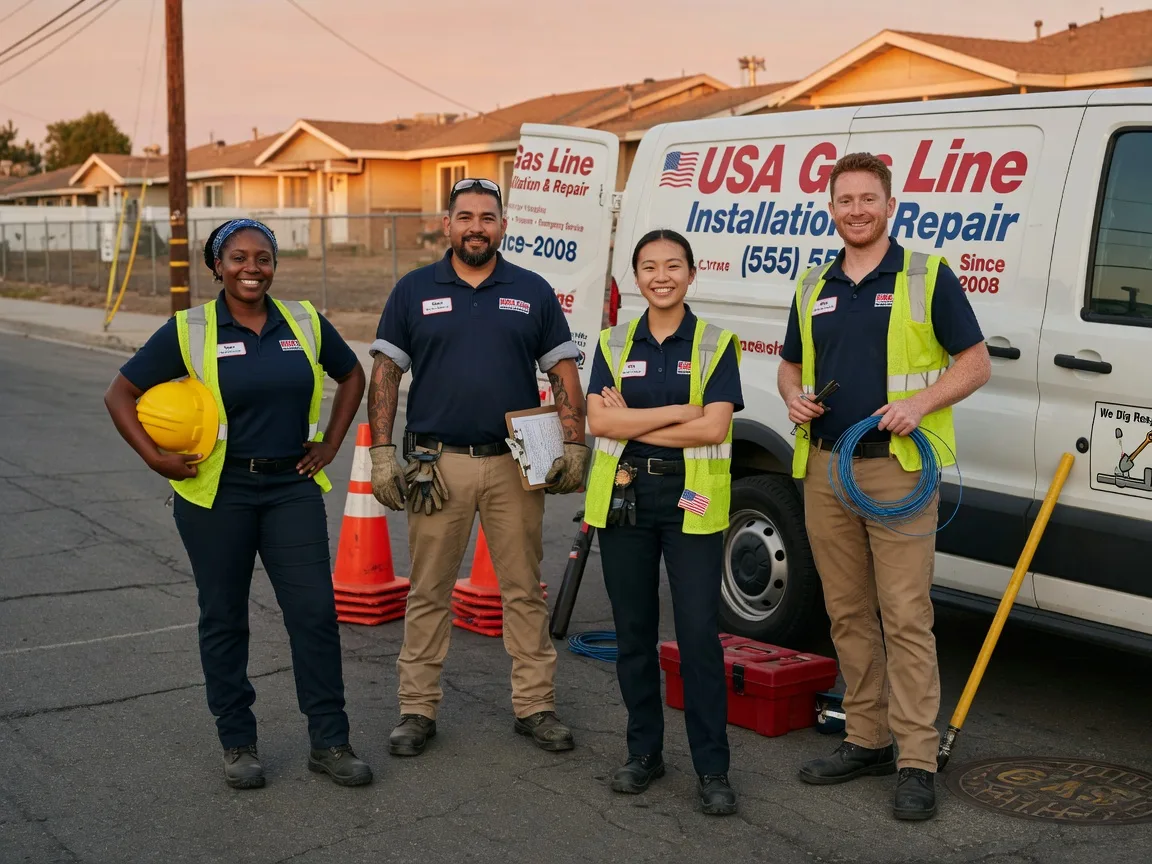 Gas Line Installation company in Hartleton, PA